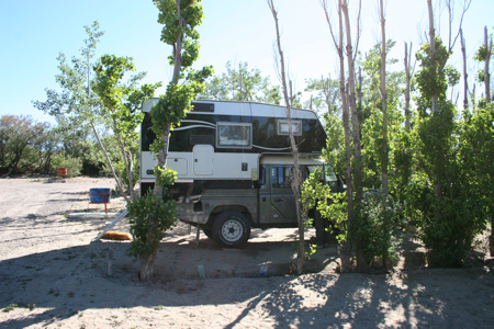 Unser Campingplatz in Puerto Madryn