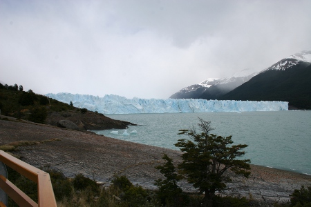 Ein Teil der Gletscherfront