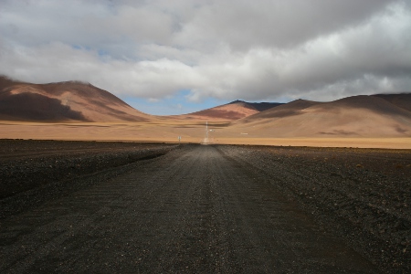 Richtung chilenische Grenzstation